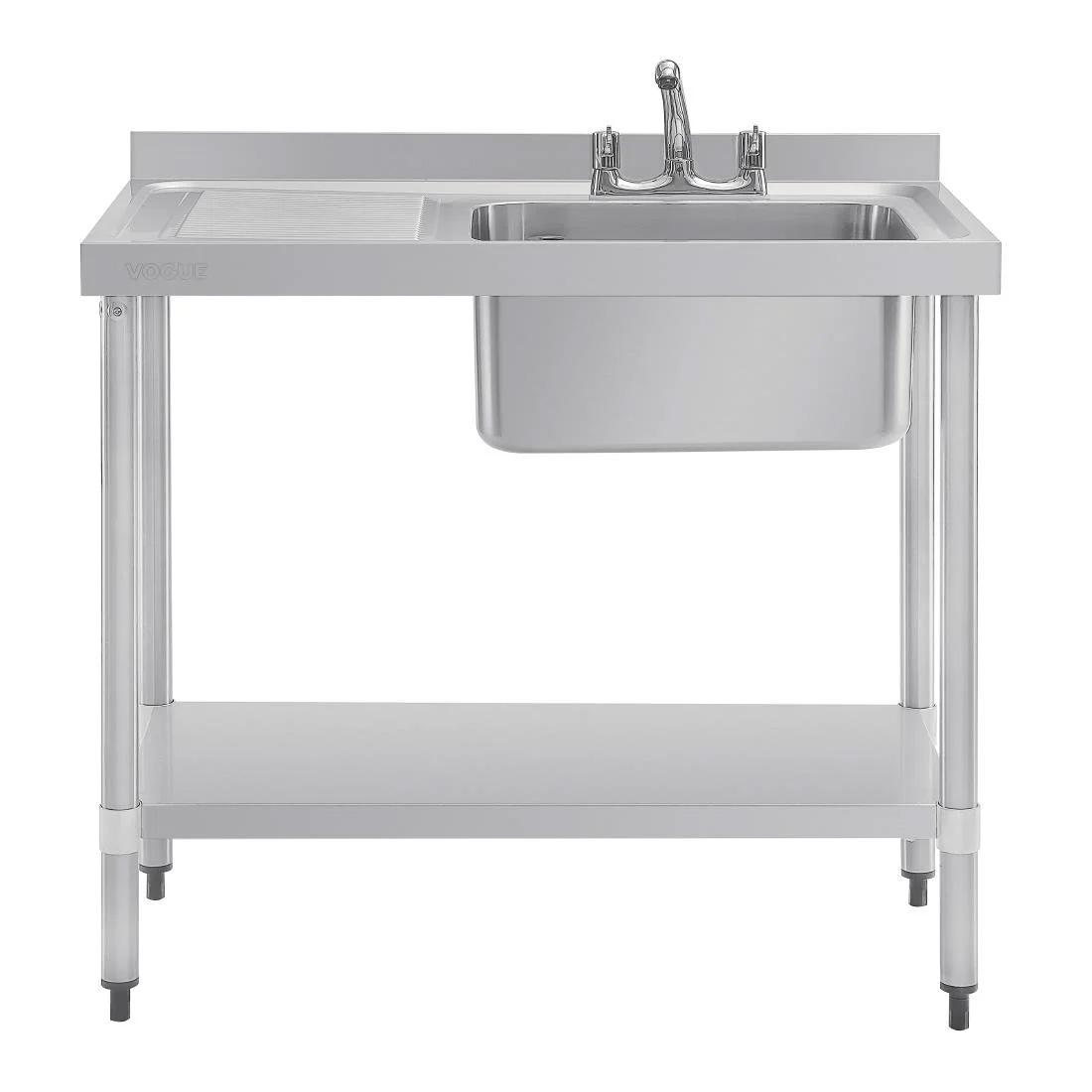 Vogue DY822 Single Bowl Sink Left Hand Drainer