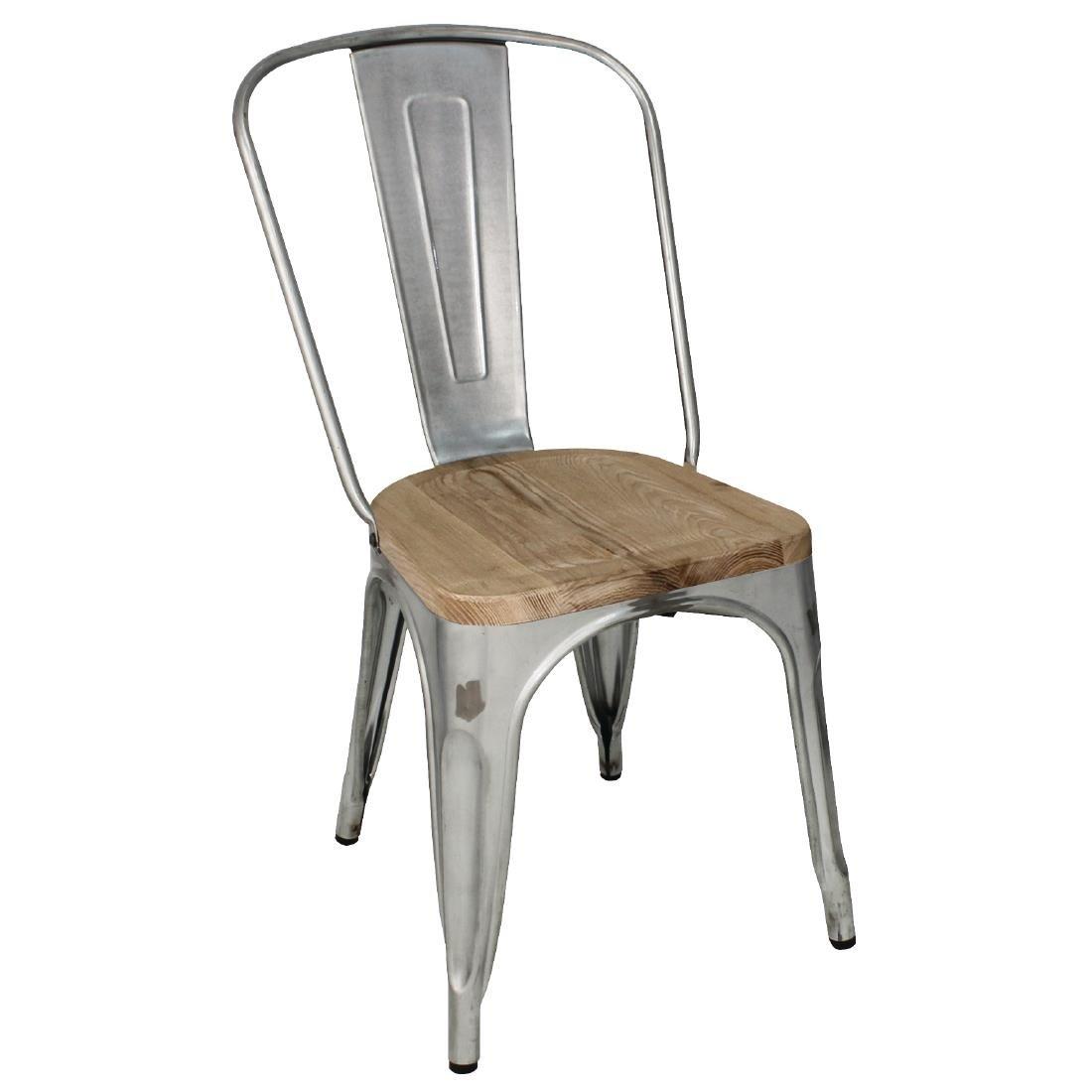 galvanised chairs