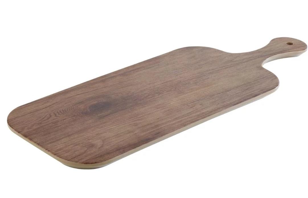 APS GN562 Oak Effect Rectangle Handled Paddle Board 480mm.