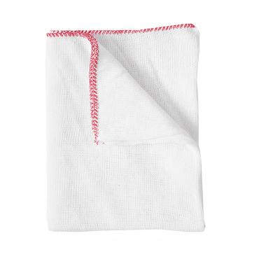 Alphin Light Weight Bleach Dish Clothes with Red Stich - Pack of 10 - 100200