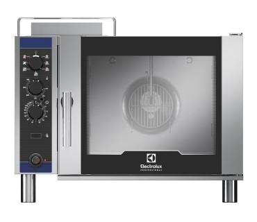Electrolux Professional Crosswise 6 x 1/1GN Gas Convection Oven with Steam Injection - 260813