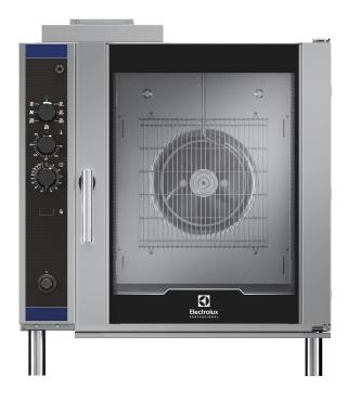 Electrolux Professional Crosswise 10 x 1/1GN Gas Convection Oven with Steam Injection - 260819