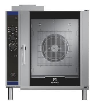 Electrolux Professional Crosswise 10 x 2/1GN Gas Convection Oven with Steam Injection - 260825