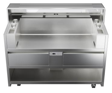 Electrolux Professional LiberoPro Mobile Counter with 2 Refridgerated Drawers - Suitable for 3 Libero Appliances