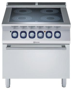 Electrolux Professional 700XP 4 Zone Electric Infared Cooking Range - 371026