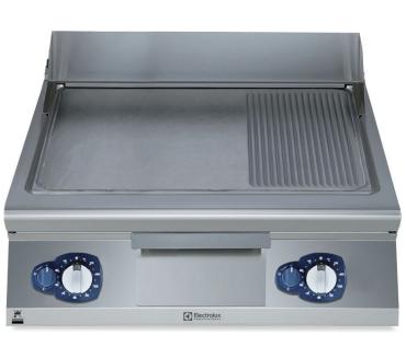 Electrolux Professional 900XP 800mm Smooth & Ribbed Gas Griddle Cooktop - 391403