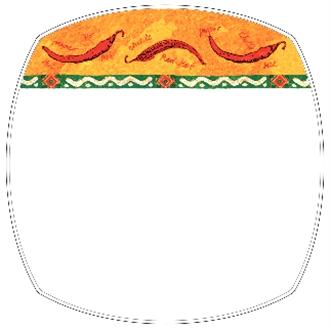 CA603 Churchill Salsa Square Plates 254mm- pack of 12