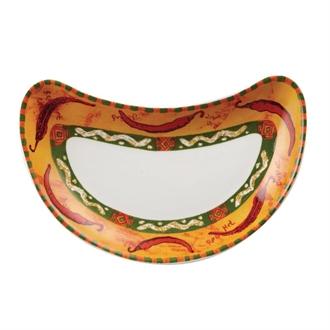 CA615 Churchill Salsa Crescent Salad Plates