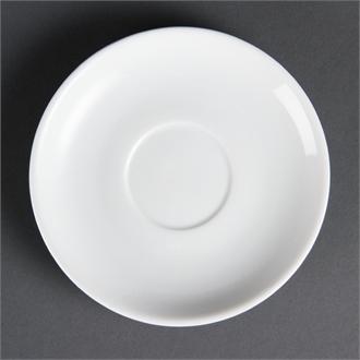 CB468 Olympia Whiteware Stacking Saucers