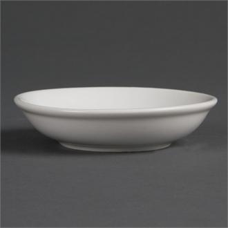 CB494 Olympia Whiteware Soy Dishes 100mm