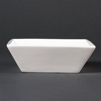 CD639 Lumina Fine China Square Bowls 140mm