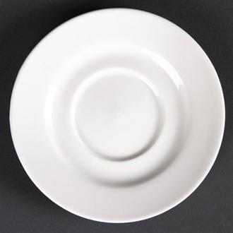 CD644 Lumina Fine China Round Saucers 110mm