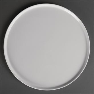 CD723 Olympia Whiteware Pizza Plates 330mm