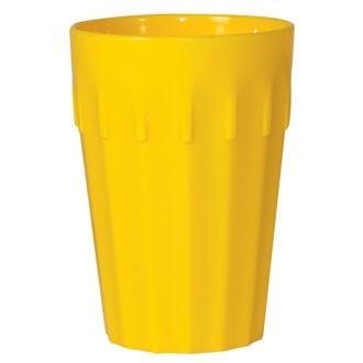 Kristallon Polycarbonate Tumblers Yellow 142ml x 12