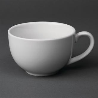 CG024 Royal Porcelain Classic White Tea Cups 180ml