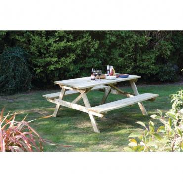 Rowlinson CG095 Wooden Picnic Bench 5ft