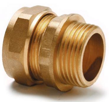 CKP6672 Straight Adaptor UK Compression - 22mm x 3/4