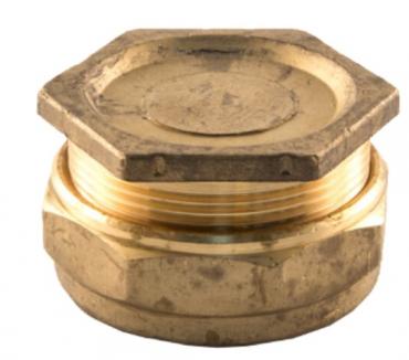 CKP9041 Stop End UK Compression Brass- 42mm