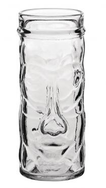 Utopia CW815 Tahiti Tiki Glasses Clear 450ml (Pack of 6).