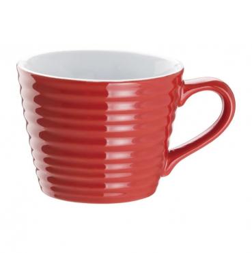 Olympia Cafe Aroma Mugs Red 230ml - DH637 - Pack Of 6