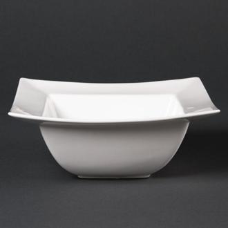 DK797 Lumina Wide Rimmed Square Bowls 165mm