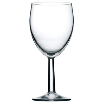 DL214 Saxon Nucleated Wine Goblets 340ml CE Marked at 125ml 175ml and 250ml