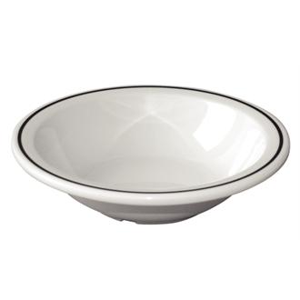 DP985 Kristallon Black Band Melamine Bowls 150mm x 12