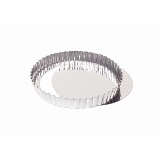 E801 Fluted Quiche Tin With Removable Base 20cm