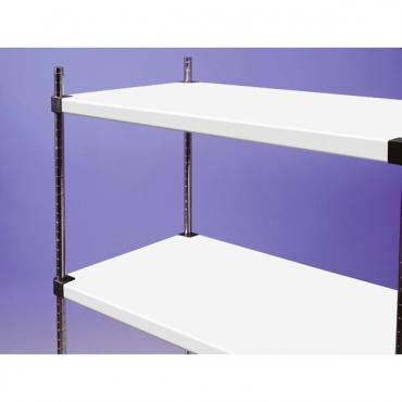 EZ Store 3 Tier Powder Coated Solid Shelving - Depth 300mm Height 1650mm