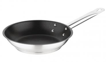 Vogue FC095 Non-Stick Teflon Stainless Steel Platinum Plus Frying Pan 200mm