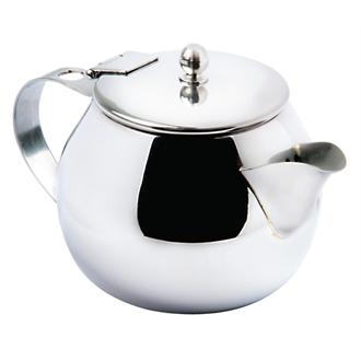 GC949 Olympia Non-Drip Teapot Stainless Steel 15oz