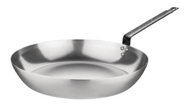 Vogue Carbon Steel Frying Pan 225mm GD064   Gd064cs 