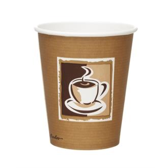 GF050 Bistro Disposable Hot Cups 8oz x1000