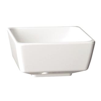 GF092 APS Float White Square Bowl 4in