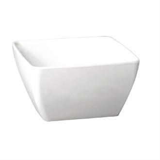 GF132 APS Pure Melamine White Square Mini Bowl