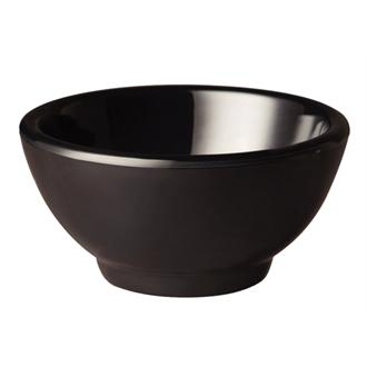 GF141 APS Pure Melamine Black Round Mini Bowl 55mm