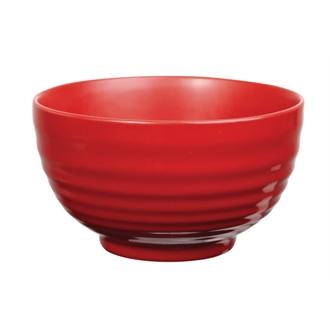 GF707 Art de Cuisine Red Glaze Ripple Bowls Small