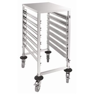 GG498 Vogue Gastronorm Racking Trolley 7 Level