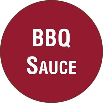 GJ074 FIFO Sauce Bottle BBQ Labels