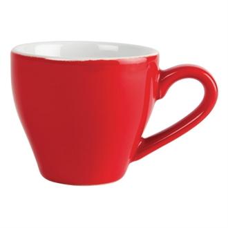 GK070 Olympia Cafe Espresso Cups Red 100ml 3.5oz