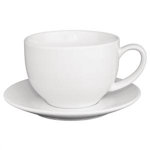 GK077 Olympia Cafe Cappuccino Cups White 340ml 12oz