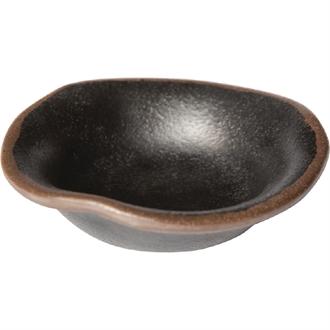 GK846 APS Marone Melamine Rustic Bowl 115mm