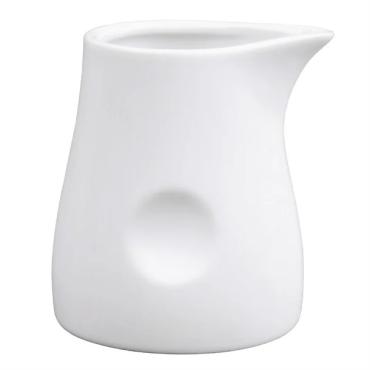 Olympia GM366 Whiteware Dimpled Milk Jugs 70ml (Pack of 6)