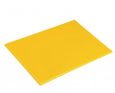 Hygiplas HC861 Anti Bacterial Low Density Chopping Board Yellow.