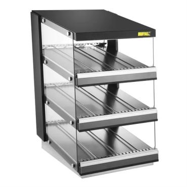 Buffalo HW926 Sloped Chute Food Warmer 3 Shelf