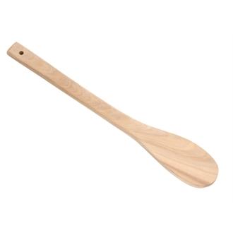 J113 Vogue Round Ended Wooden Spatula 12in