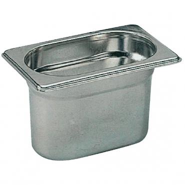 Matfer Bourgeat K077 Stainless Steel 1/9 Gastronorm Pan 100mm