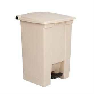 K808 Rubbermaid Beige Step On Container 45.5Ltr