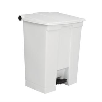 K880 Rubbermaid White Step On Container 68Ltr