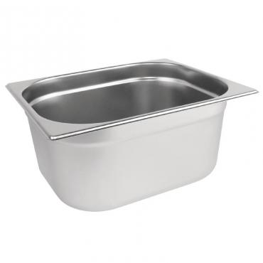 Vogue Stainless Steel 1/2 Gastronorm Pan 150mm - K930